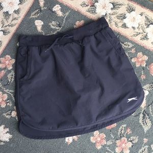 Puma Slazenger black golf tennis skirt skorts XS